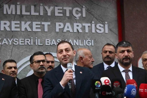MHP Kayseri&rsquo;de bayramlaşma
