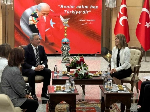 MHP ve DEM Parti ikinci kez bayramlaştı
