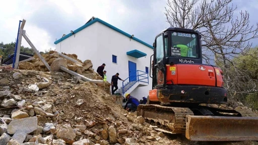 Milas Bafa Mahallesi&rsquo;ndeki i&ccedil;me suyu deposu yenilendi
