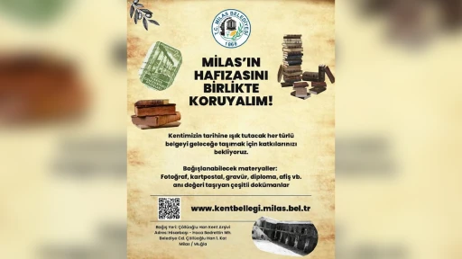 Milas Belediyesi’nden Kent Belleği Projesi Başladı