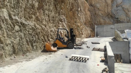 Milas OSB'de Forklift Kazası