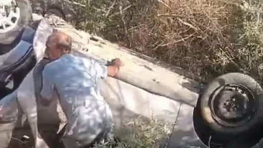 Milas Damlıboğaz'da Yeni Yolda Kaza