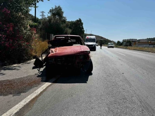 Milas’ta trafik kazası: 1 yaralı
