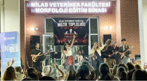 Milas Veterinerlik Fak&uuml;ltesi, m&uuml;zik ve dayanışma şenliğine ev sahipliği yaptı
