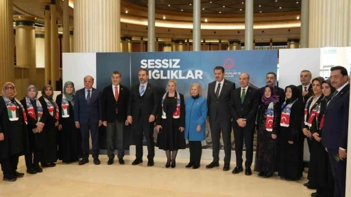 Millet K&uuml;t&uuml;phanesi&rsquo;nde &rsquo;Gazze&rsquo; temalı filografi sergisi a&ccedil;ıldı
