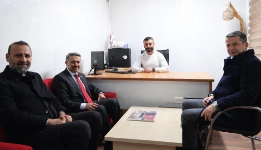 Milletvekili Alkayış&rsquo;tan İHA&rsquo;ya ziyaret
