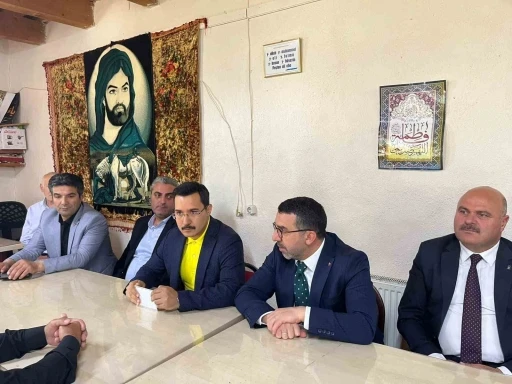 Milletvekili &Ccedil;alkın Akyaka&rsquo;da muhtarlar ve vatandaşlarla buluştu
