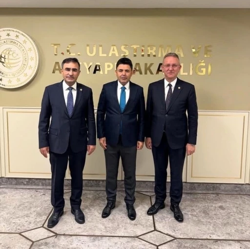 Milletvekili Demir, 3 bin 500 kilogram sınırını Ulaştırma Bakanlığı ile görüştü
