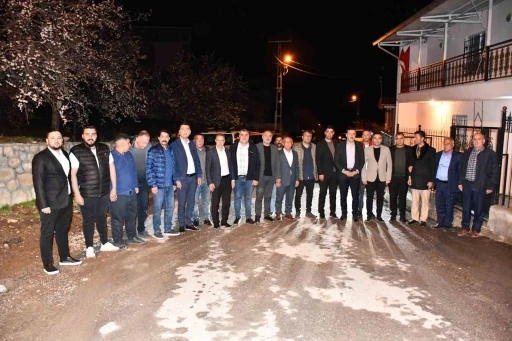Milletvekili Tüfenkci ile Başkan Ulutaş, Akçadağ’da vatandaşlarla bir araya geldi
