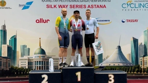 Milli bisiklet&ccedil;ilerden pist bisikleti yarışlarında altın ve g&uuml;m&uuml;ş madalya

