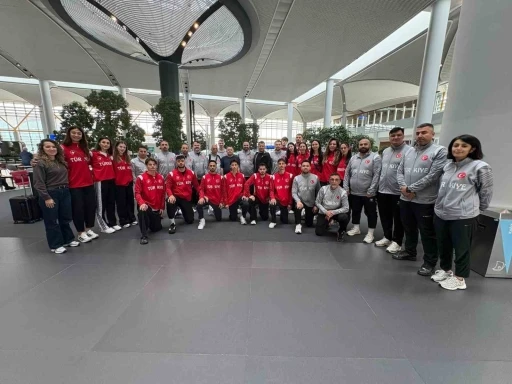 Milli sporcular taekwondo şampiyonası i&ccedil;in M&uuml;nih&rsquo;e gitti
