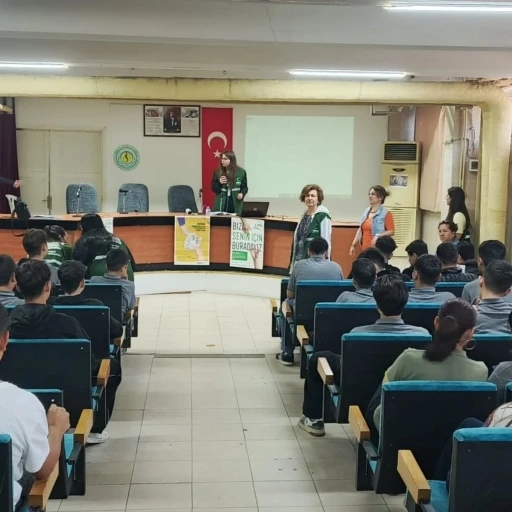 Mimar Sinan MTAL&rsquo;de bağımlılıkla m&uuml;cadele etkinliği d&uuml;zenlendi
