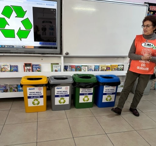 Minik ellere temizlik bilinci aşılandı
