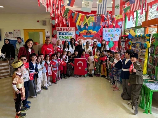 Minik GKV’lilerden muhteşem kortej
