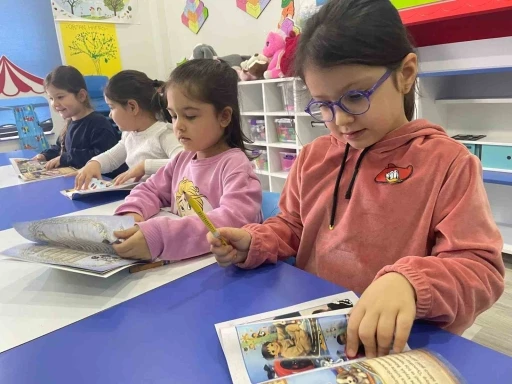 Minik kalplerden K&uuml;t&uuml;phaneler Haftası&rsquo;na &ouml;rnek proje
