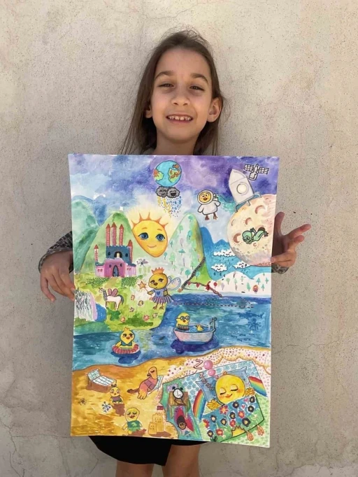 Minik Okyanus&rsquo;tan resim yarışmasında başarı
