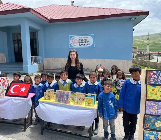 Minik tasarımcılardan geri dönüşüm defilesi
