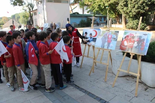 Minikler Kızılay’ı yakından tanıdı
