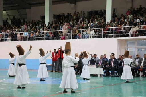 Minikler Kuran kursu mezuniyet sevinci yaşadı
