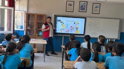 Miniklere gıda güvenliği ve israfın önemi anlatıldı
