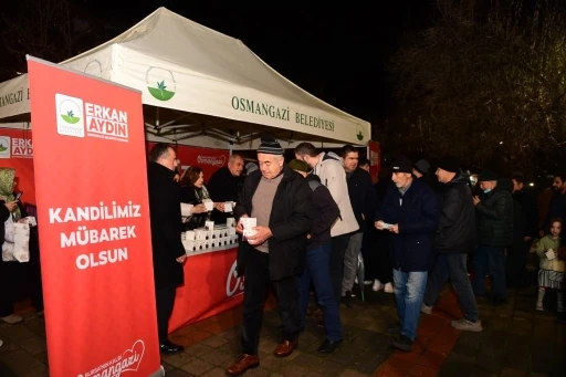 Mira&ccedil; Kandili&rsquo;nde Osmangazi&rsquo;de g&ouml;n&uuml;ller bir oldu
