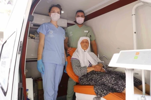 Mobil Diş Kliniği Aracı kırsal mahallelerde hizmete başladı
