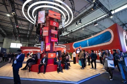 Mobil D&uuml;nya Kongresi&rsquo;nde Vodafone standına yoğun ilgi
