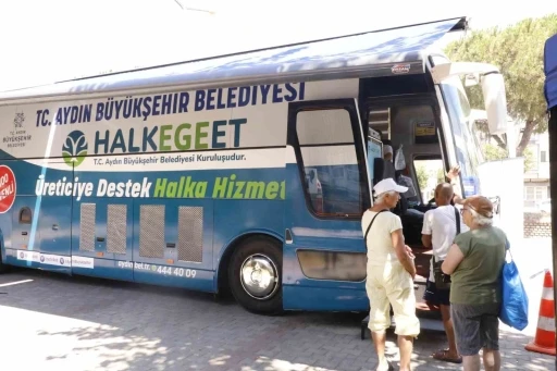 Mobil Halk Ege Et bu kez G&uuml;zel&ccedil;amlı&rsquo;da vatandaşlarla buluştu
