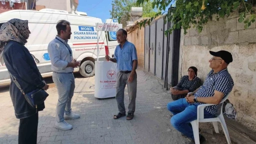 Mobil sigara bırakma polikliniği umut oluyor
