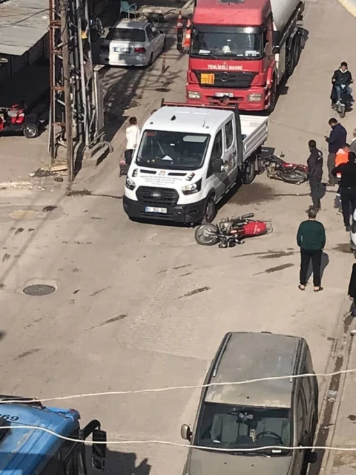 Motosikletle polisten ka&ccedil;arken kaza yaptı yakalandı, 28 bin TL ceza yedi
