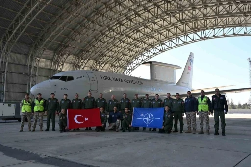 MSB: "Havadan İhbar Kontrol uçağı, 27 Ekim tarihinde NATO hava sahasında Romanya üzerinde görev uçuşu icra etti"