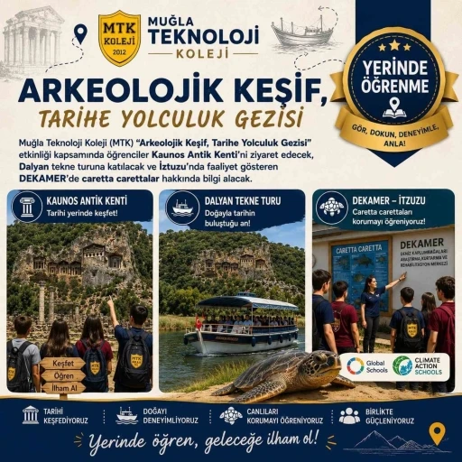 MTK &ouml;ğrenme yolculuğunu antik kentlere taşıyor
