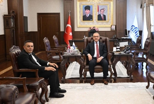 MTSO Y&ouml;netim Kurulu Başkanı Sadıkoğlu&rsquo;ndan Vali Yavuz&rsquo;a ziyaret
