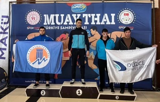 Muay Thai T&uuml;rkiye Şampiyonasında &ouml;nemli başarı
