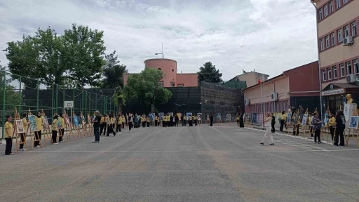 Muazzez S&uuml;mer Kız Mesleki ve Teknik Anadolu Lisesi&rsquo;nde yıl sonu sergisi
