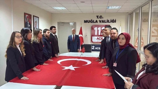 112 ACİL &Ccedil;AĞRI MERKEZİ'NDE YEMİN HEYECANI