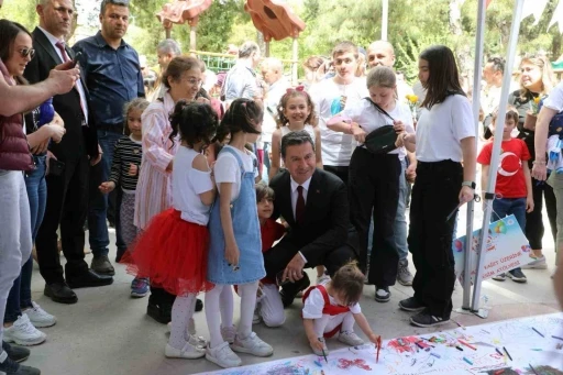 Muğla Büyükşehir çocuklara 23 Nisan coşkusunu yaşattı
