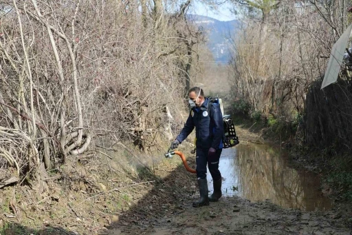 Muğla Büyükşehir’den 13 ilçede vektörle mücadele
