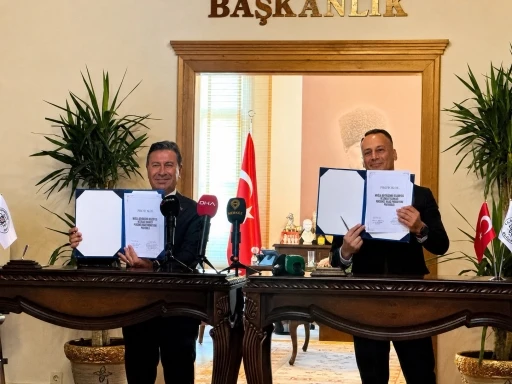 Muğla B&uuml;y&uuml;kşehir ve MUSKİ personeline rekor promosyon: "Ziraat Bankası ile 100 bin TL&rsquo;lik imza"

