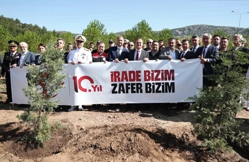 Muğla&rsquo;da 15 Temmuz Demokrasi ve Milli Birlik G&uuml;n&uuml; kapsamında etkinlikler d&uuml;zenlendi
