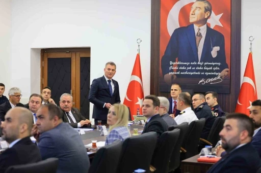 Muğla&rsquo;da 2026 yılı "Orman Yangınlarıyla M&uuml;cadele Komisyon Toplantısı" yapıldı
