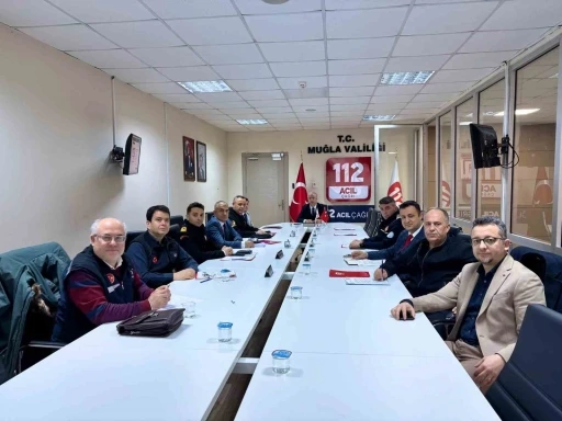 Muğla&rsquo;da Acil &Ccedil;ağrı hizmetlerinde Şubat ayı toplantısı yapıldı
