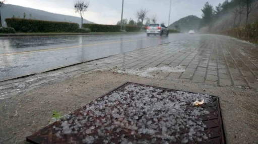 Muğla&rsquo;da dolu s&uuml;rprizi
