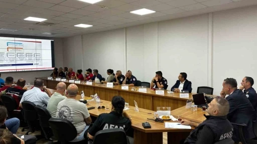Muğla’da Enkaz Eğitim Alanı ve Köpek Eğitim Merkezi için toplantı düzenlendi
