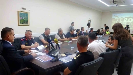 Muğla’da güvenlik ve orman yangınlarıyla mücadele masaya yatırıldı
