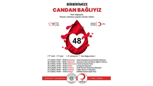 Muğla’da Kan Bağışı Kampanyası Başlıyor