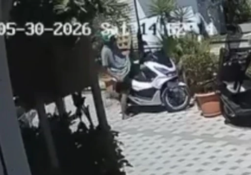  "KENDİ MOTORUYMUŞ GİBİ BİNİP GİTTİ"