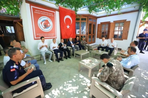 Muğla&rsquo;da şehit yakınları ve gaziler aşure etkinliğinde bir araya geldi
