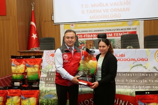 MUĞLA'DA TARIMSAL ÜRETİME DESTEK