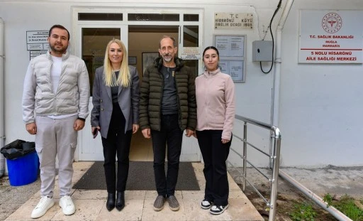 Muğla İl Sağlık M&uuml;d&uuml;r&uuml; Dr. Ak&ccedil;a Hisar&ouml;n&uuml;&rsquo;nde incelemelerde bulundu
